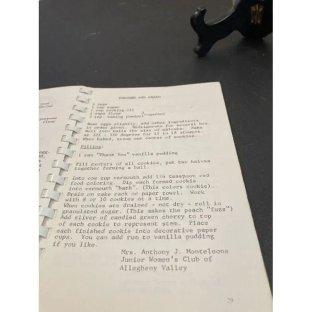 1973 Allegheny County Junior Women’s Club Federation Cookbook Recipe‎ Pittsburgh